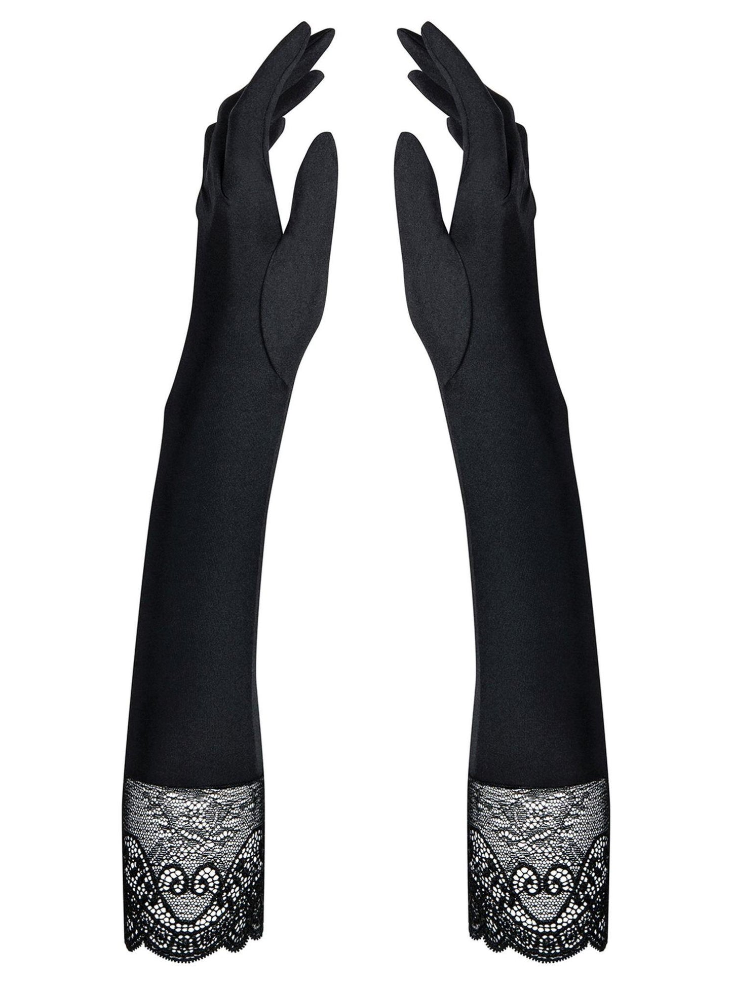 2-Rękawiczki długie do łokcia koronkowe obsessive-2