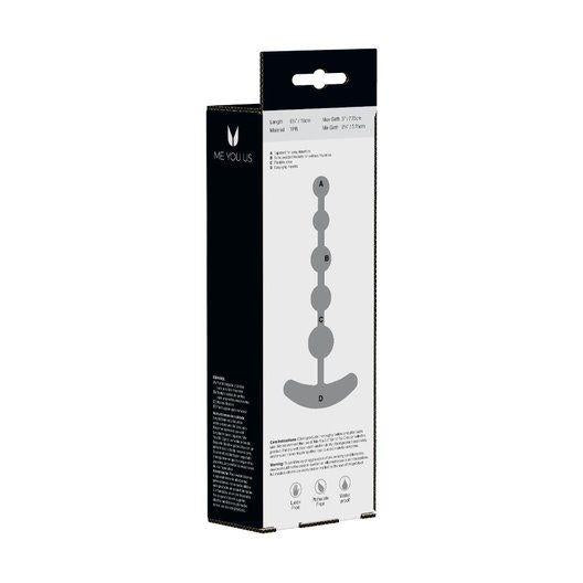 2-Korale dildo analne sonda kulki z uchwytem 16cm-2