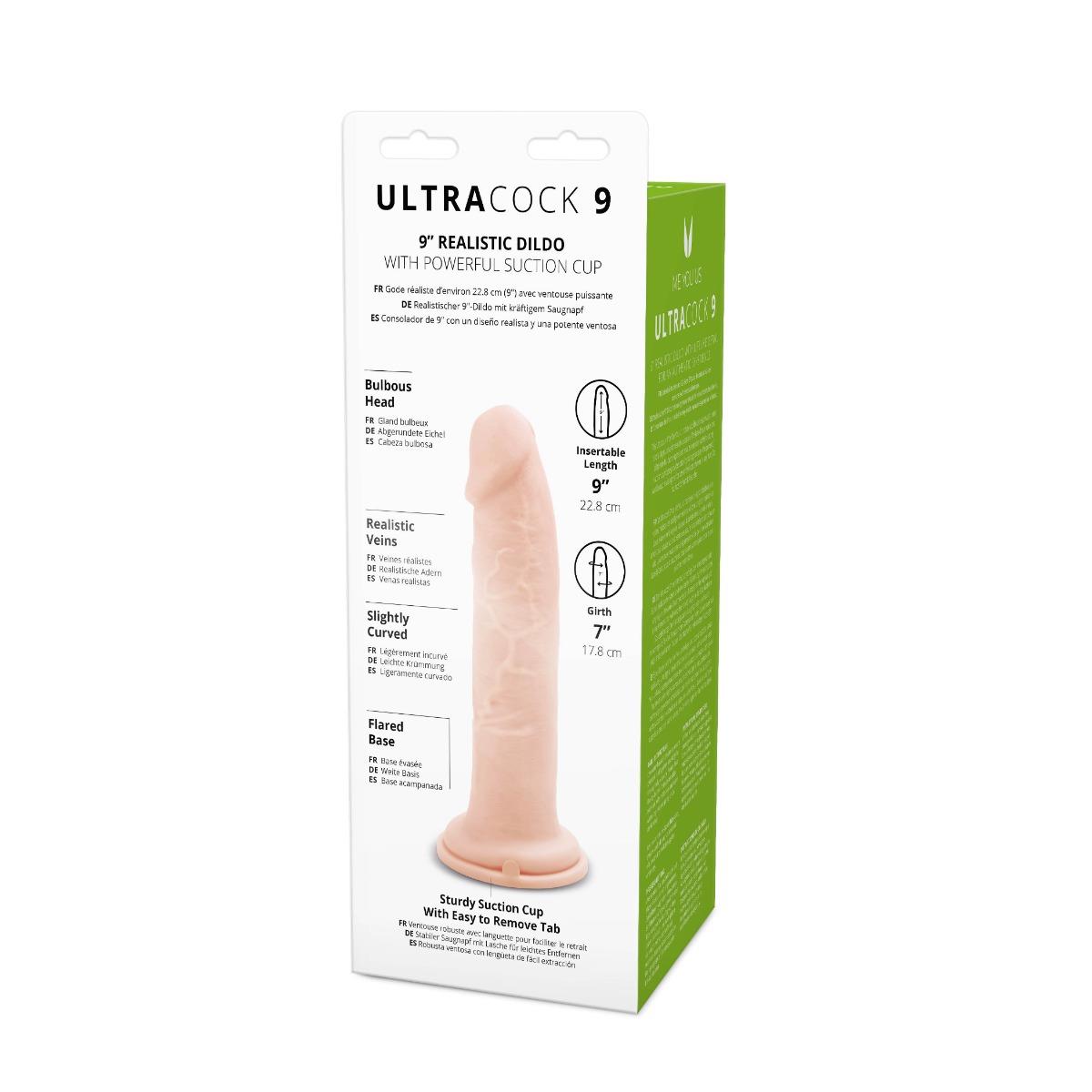 5-Realistyczne żylaste dildo z przyssawką 23 cm-5