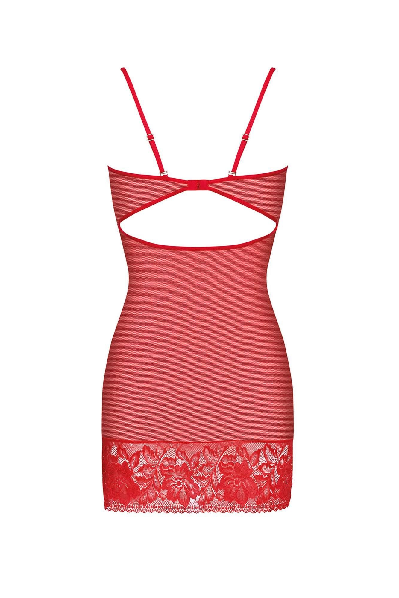 4-Bielizna- Vanessa S/M ( Czerwona halka)-4