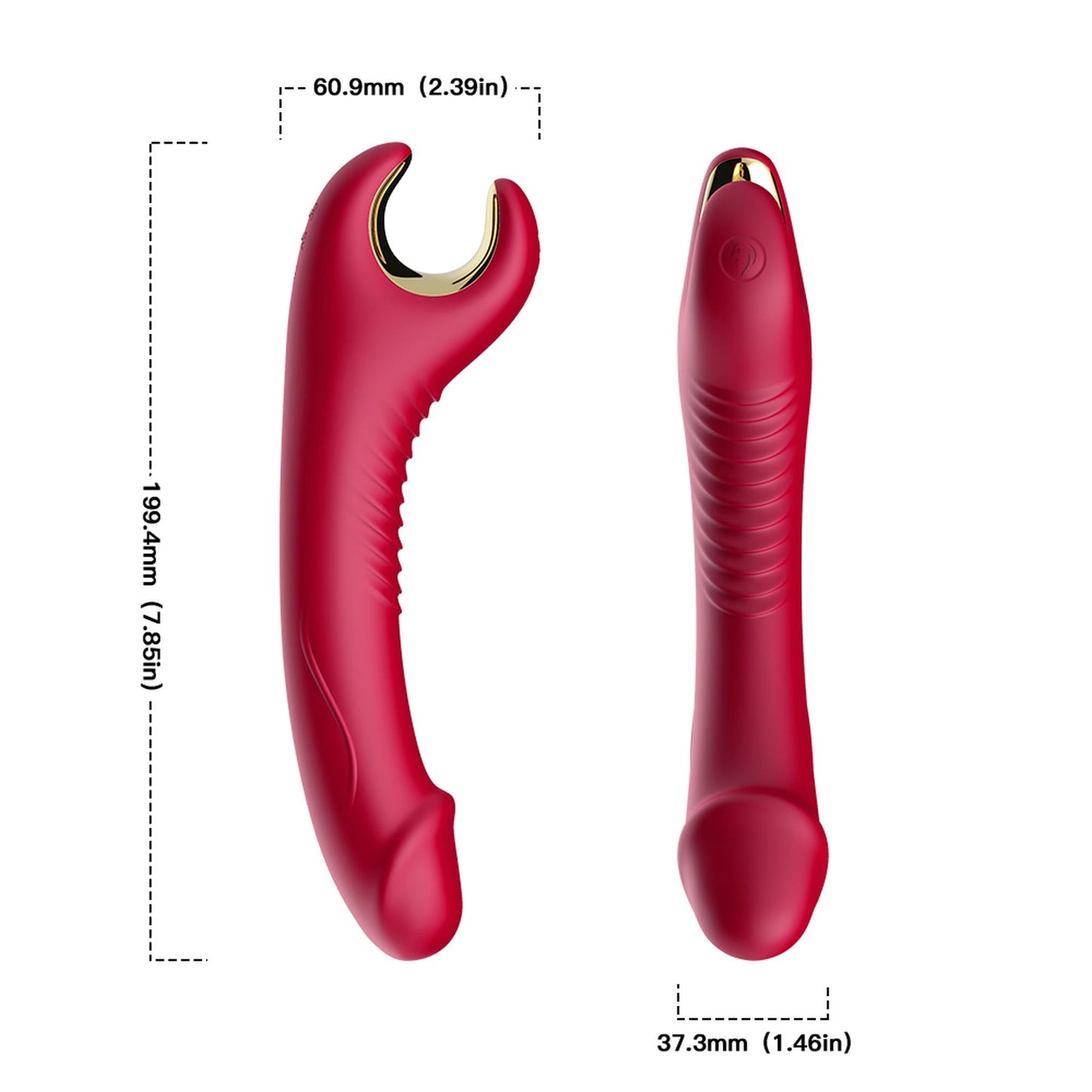 6-Masażer łechtaczki wibrator sex stymulator penisa-6