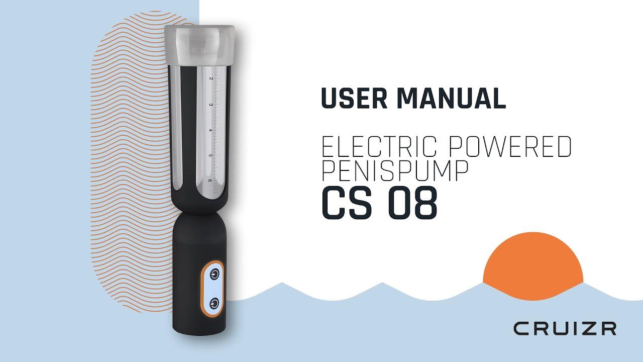 7-CRUIZR - CS08 Penis pump with sucking function-7