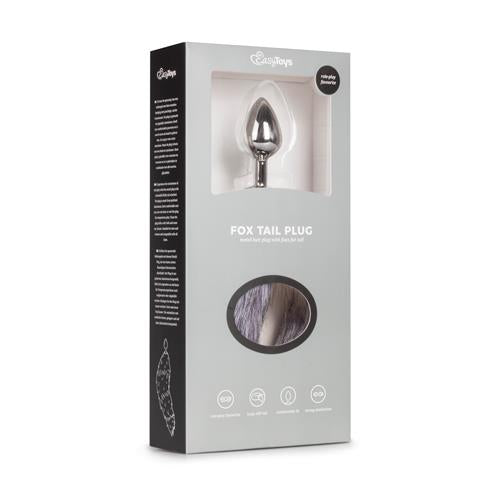 5-Korek analny lisi ogon plug z futerkiem metalowy-5