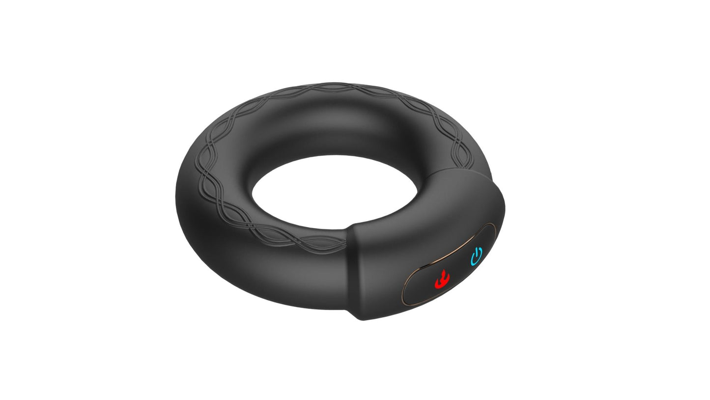 5-Vibrating Penis Ring with heating function-5