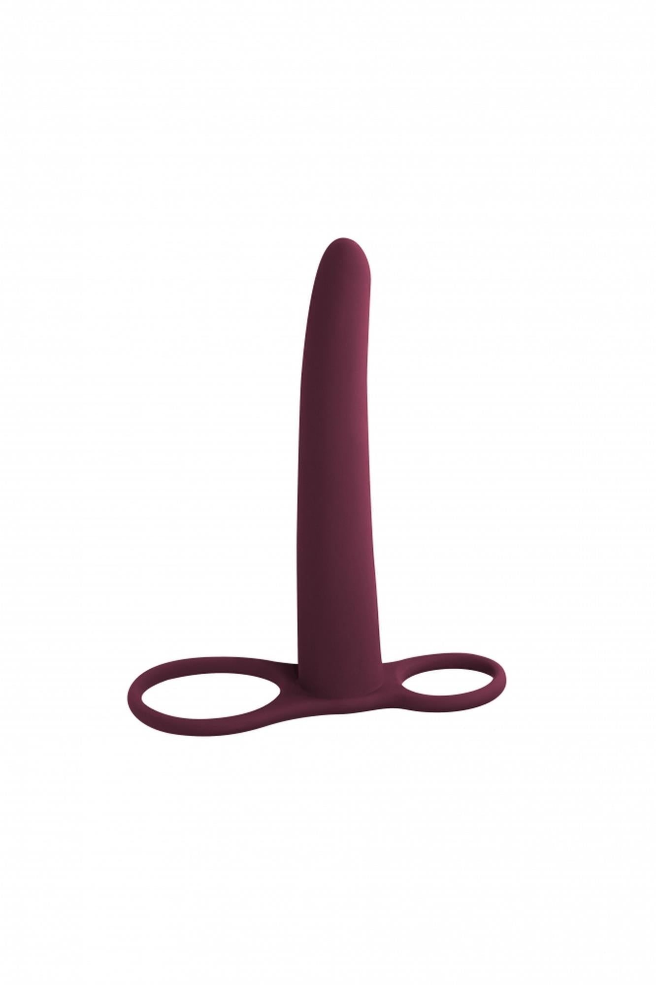 3-Dildo nakładka na penisa podwójna penetracja 16cm-3