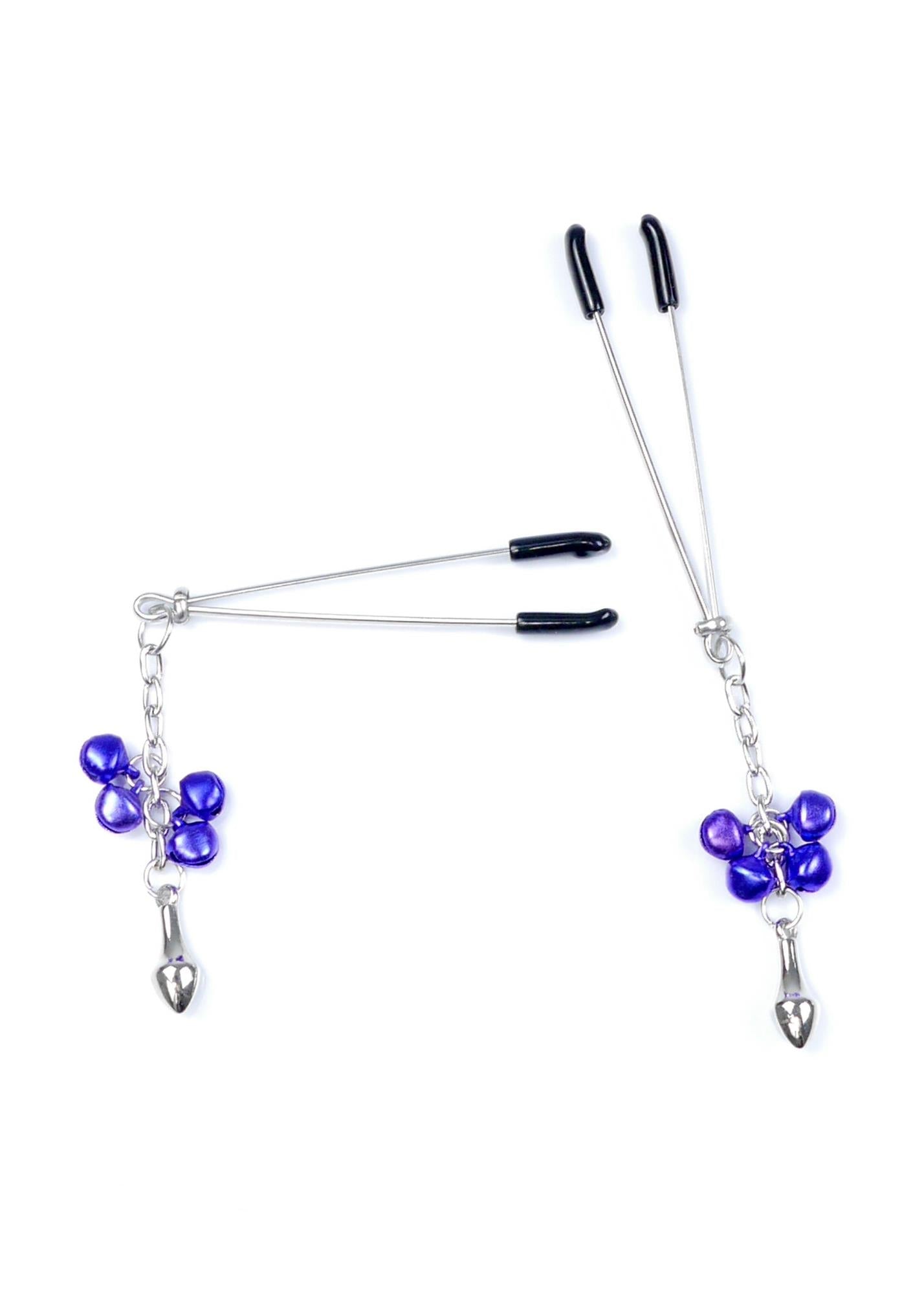 3-Zaciski szczypce na sutki klamry dzwoneczki bdsm-3