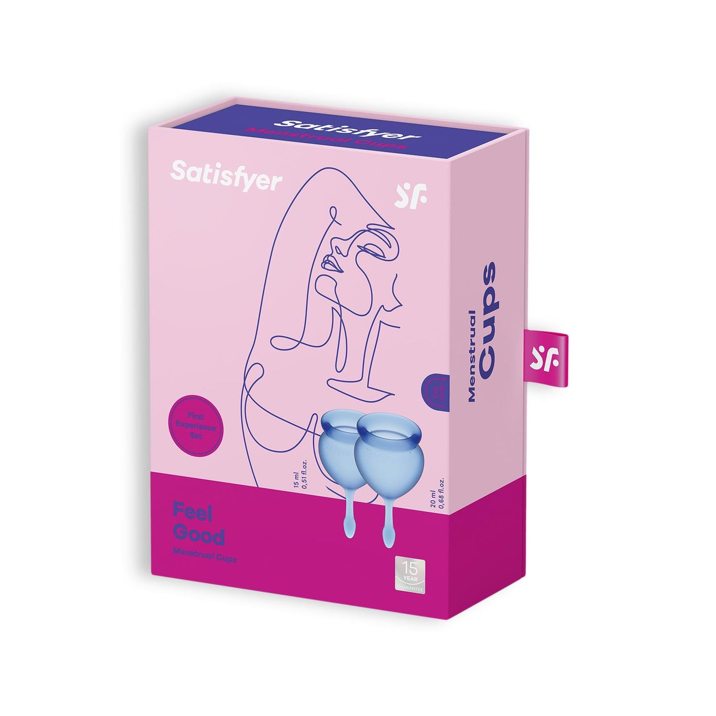 2-Kubeczki menstruacyjne Satisfyer Feel Good 2 szt-2