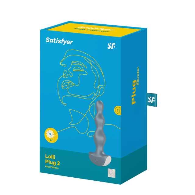 5-Wibrujący korek analny plug satisfyer lolli-plug 2-5