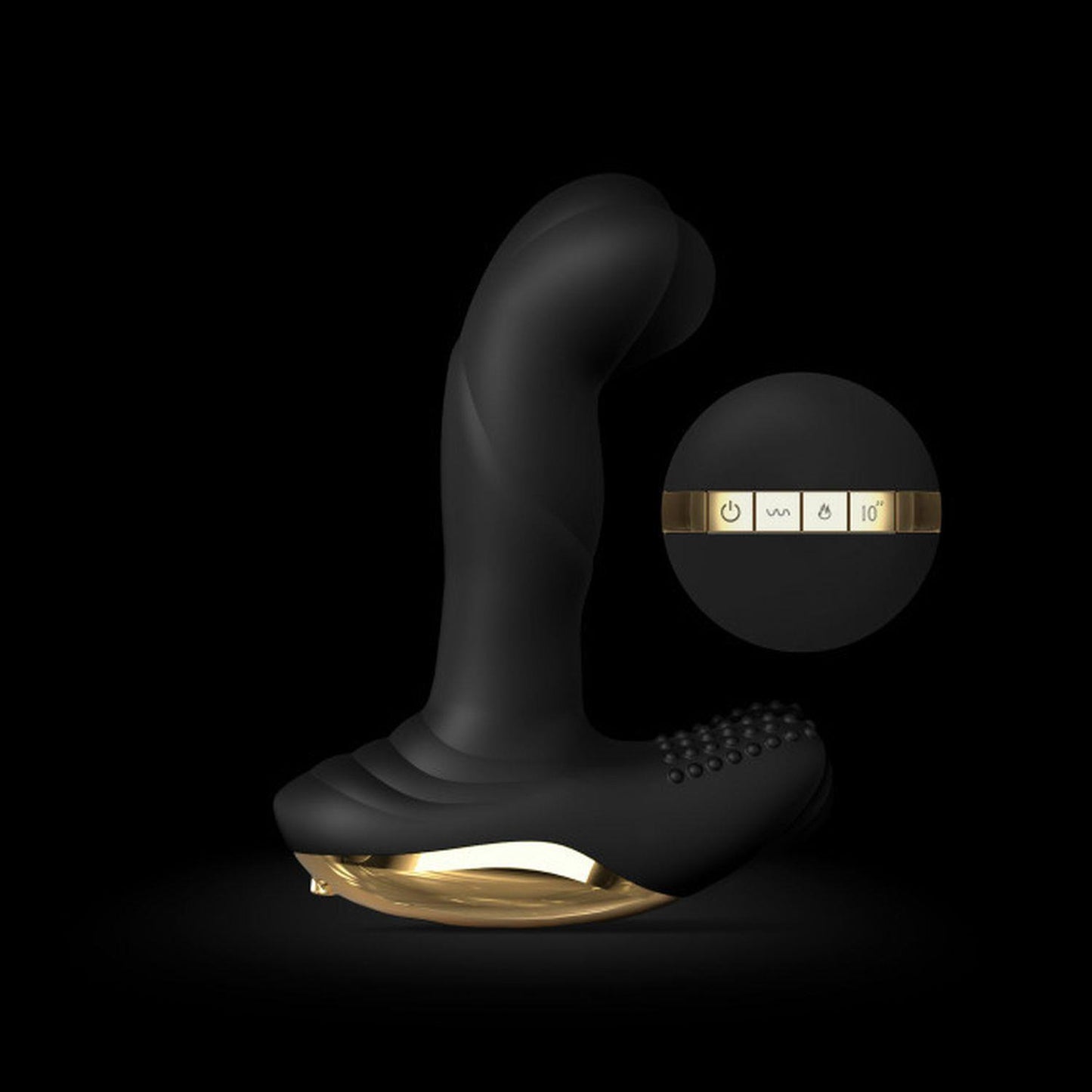 10-Stymulator prostaty pulsacje dorcel p-finger 7tryb-10