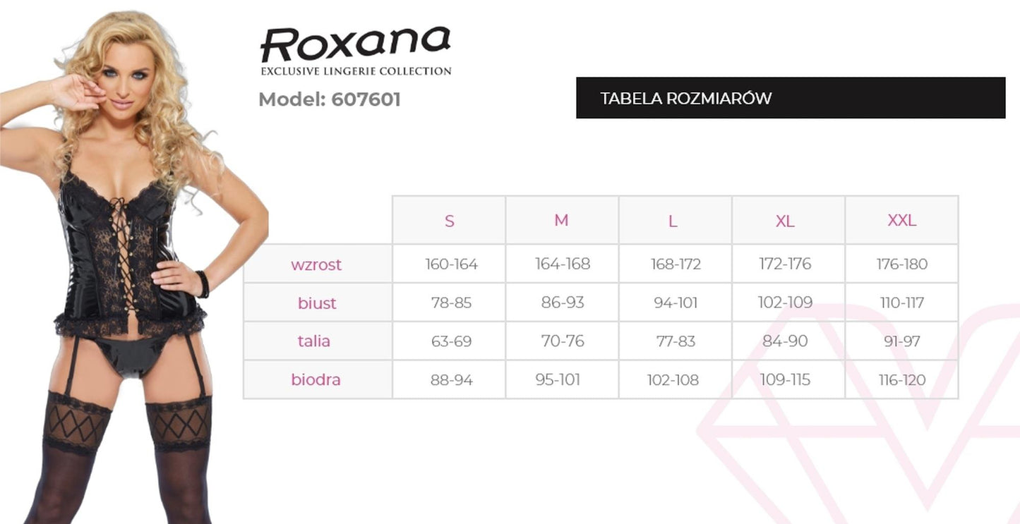 4-Gorset i stringi 6077 black XL-4