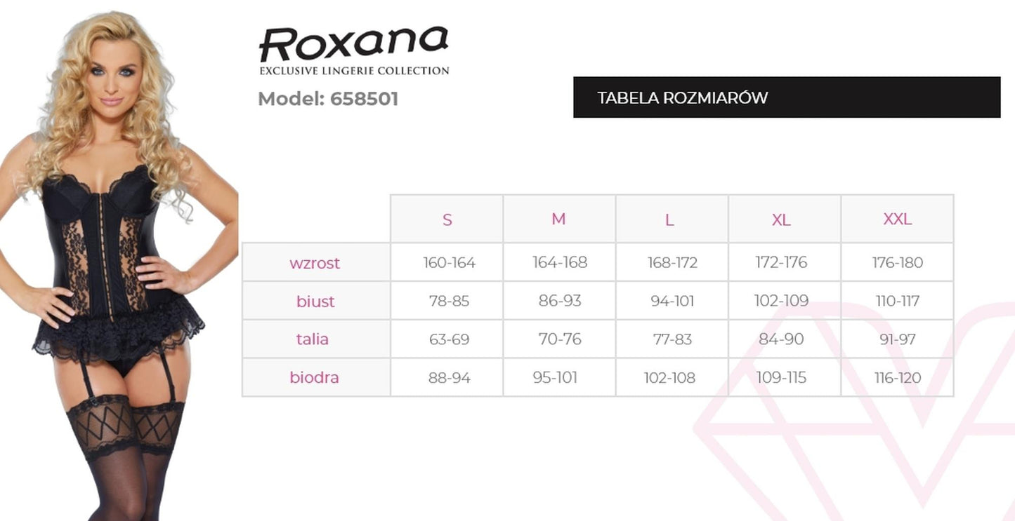 4-Gorset i stringi 6585 XL-4