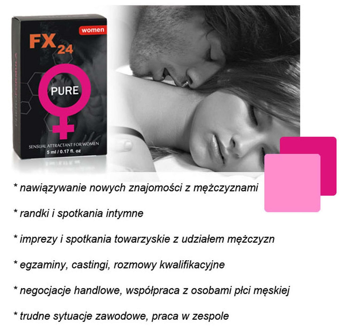 3-Czyste feromony dla kobiet randka impreza sex 5ml-3