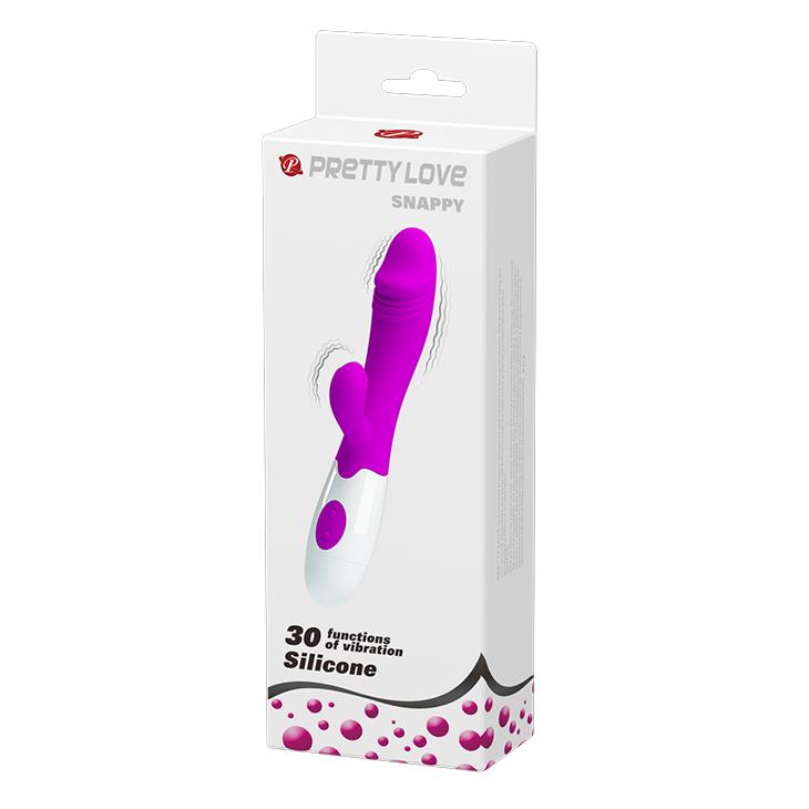 9-Króliczek wibrator z sex masażerem 19cm 30 trybów-9