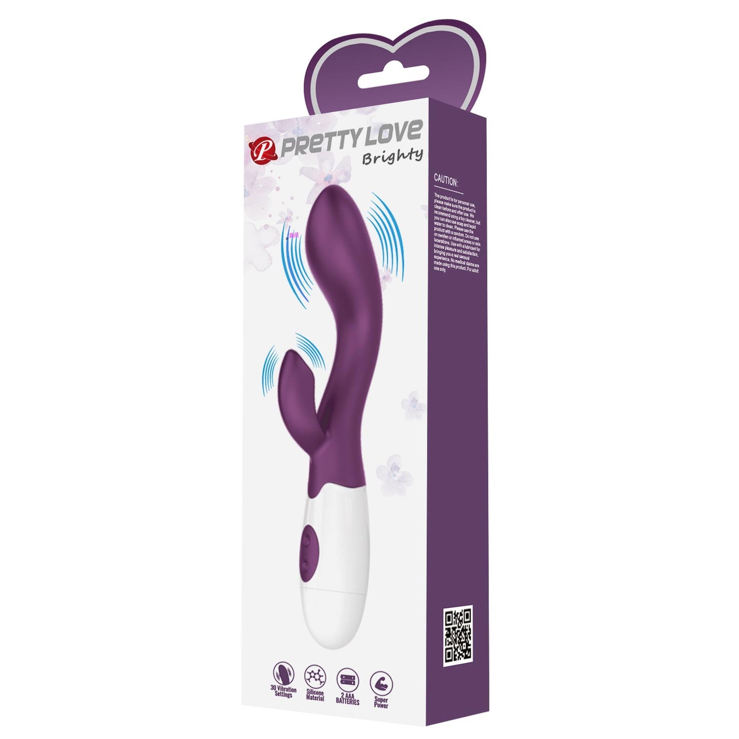 9-PRETTY LOVE - Brighty dark purple, 30 vibration functions-9