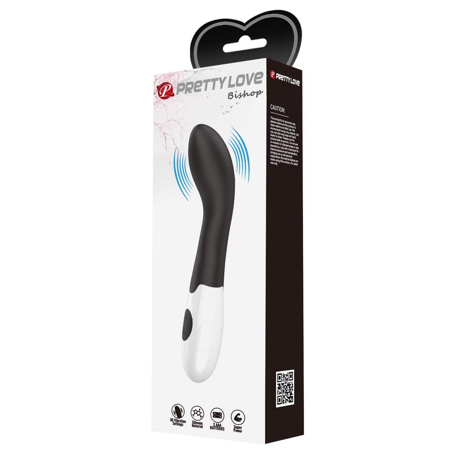 9-PRETTY LOVE - Bishop black, 30 vibration functions-9