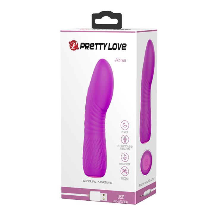 9-Mały mini wibrator masażer łechtaczki 11cm 12 tryb-9