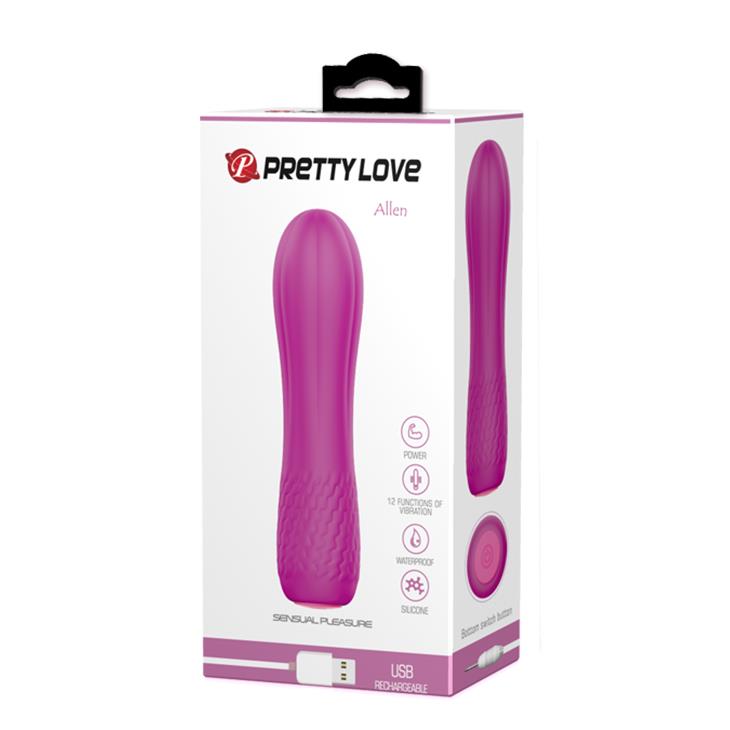 8-Mały wibrator mini masażer łechtaczki 12tryb 11cm-8