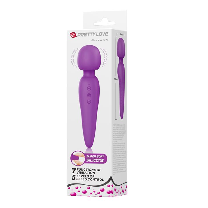 7-Masażer łechtaczki sex różdżka mocna ładowana 21cm-7