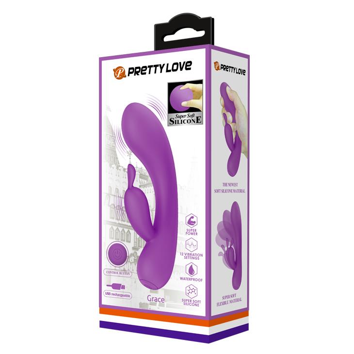 6-Anatomiczny wibrator do punktu g króliczek 16cm-6