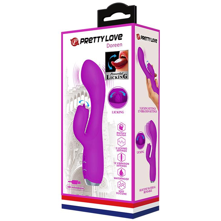 10-Kiwający główką wibrator punkt g łechtaczka 19cm-10