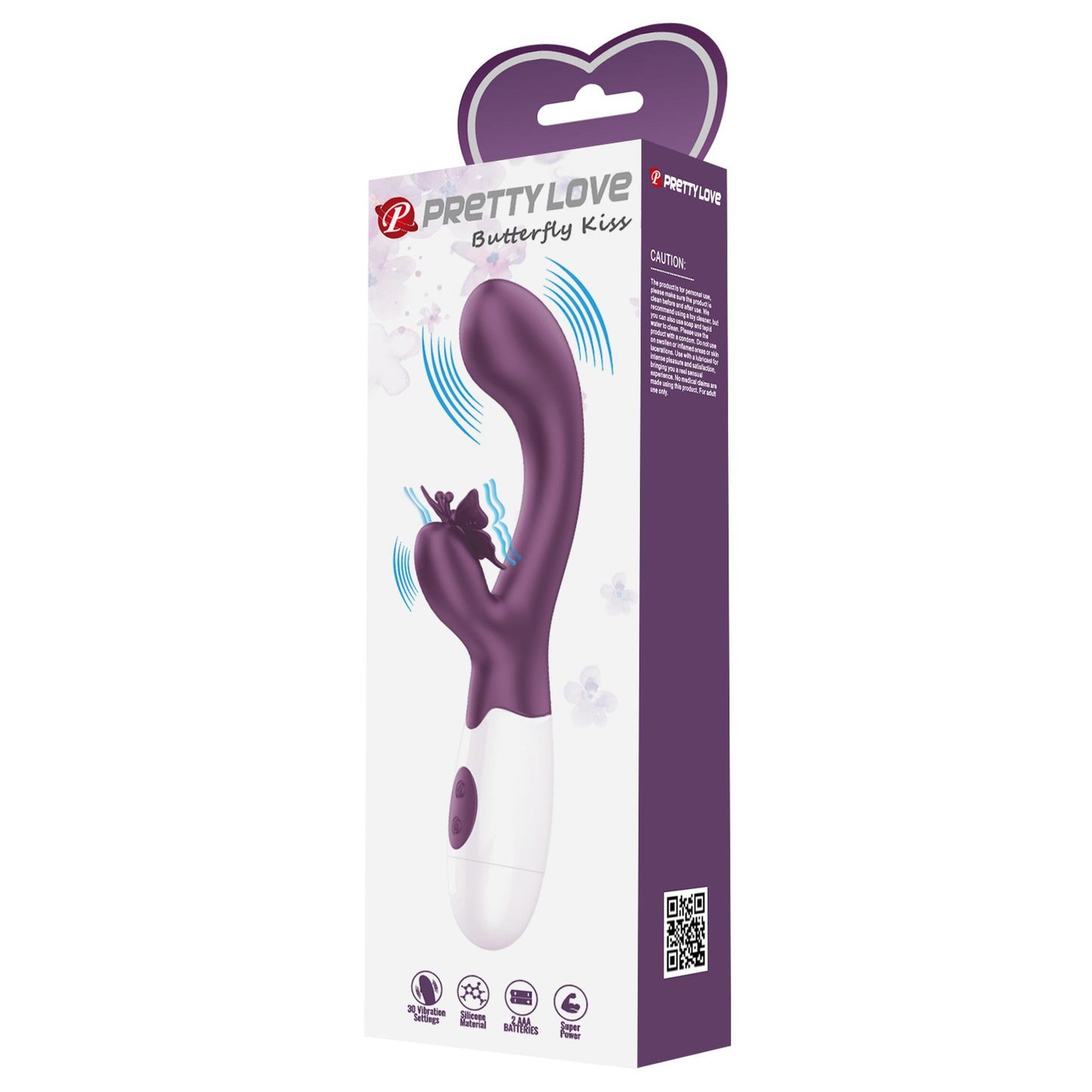 10-PRETTY LOVE - Butterfly Kiss purple, 30 vibration functions-10