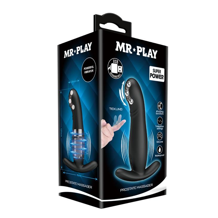 9-Stymulator masażer wibrator prostaty 12cm 7 trybów-9