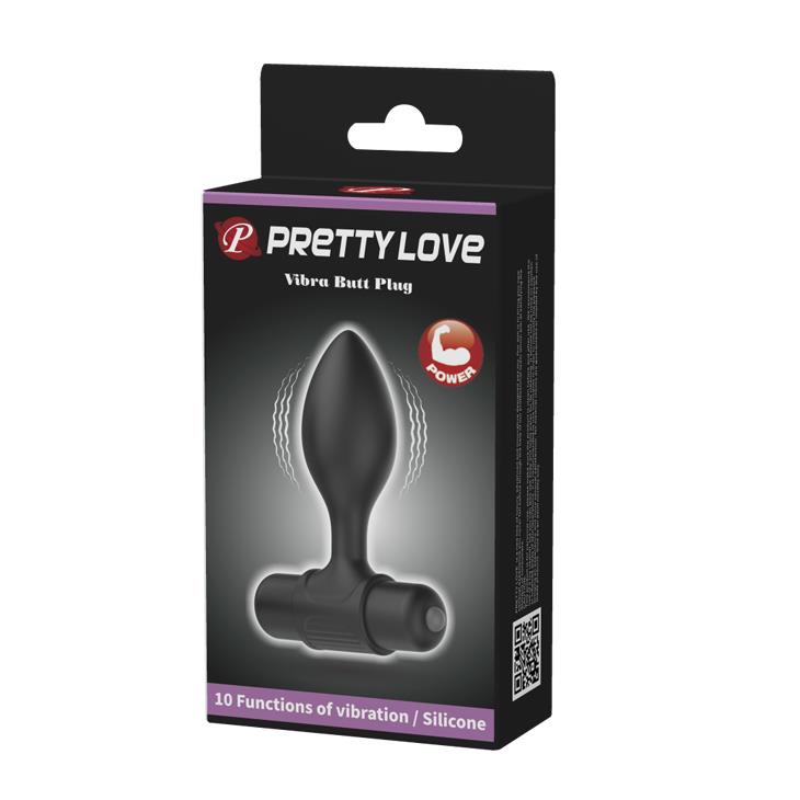 8-Plug korek analny z wibracjami mała wtyczka 8cm-8