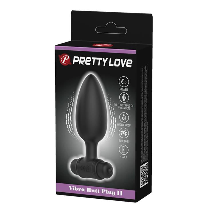 9-Korek analny zatyczka wibrująca sex 10 trybów 11cm-9