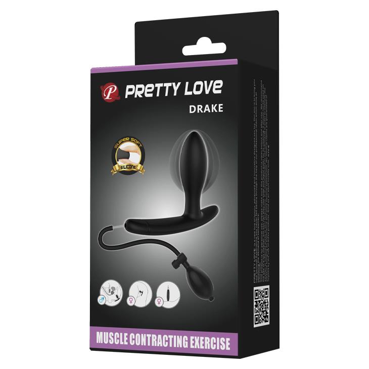 8-Korek analny plug z wibracjami pompowany stymulacja analna prostaty-8