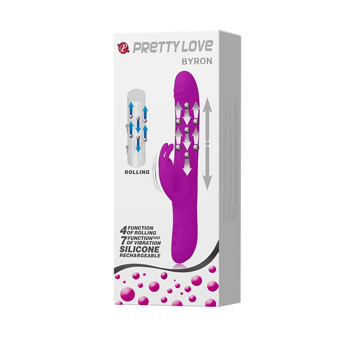 11-PRETTY LOVE - BYRON, 7 vibration functions, USB rechargeable-11