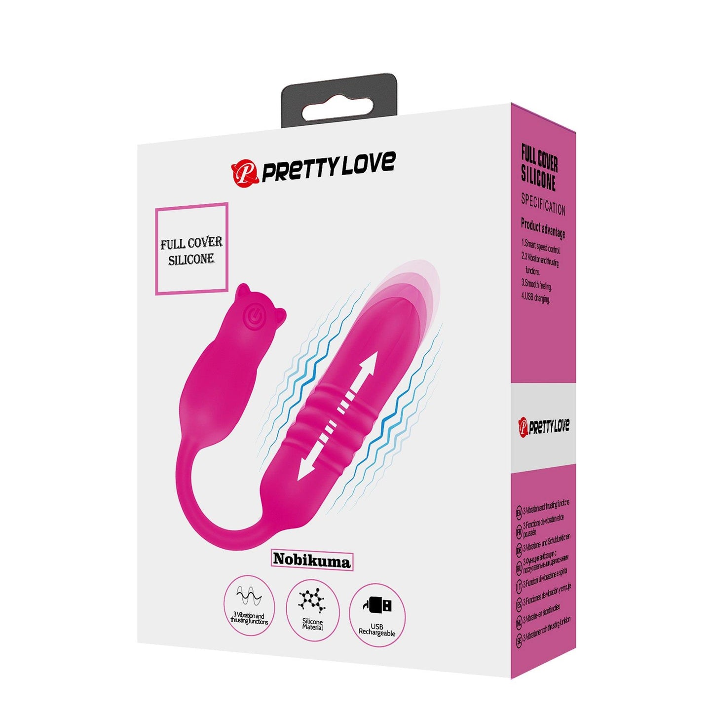 9-PRETTY LOVE - Nobikuma, 3 vibration functions 3 thrusting settings-9