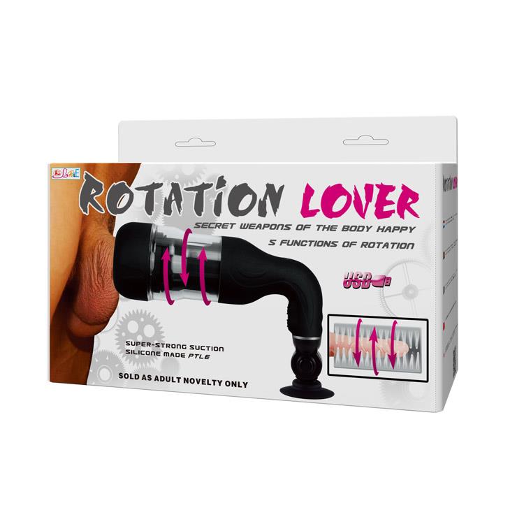 9-Sztuczna pochwa masturbator automatyczny obrotowy-9