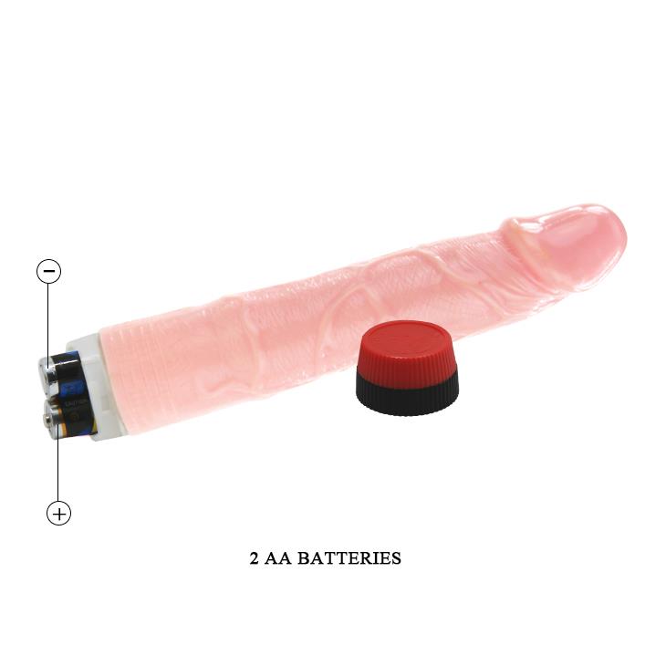 8-Realistyczny wibrator naturalny penis członek 21cm-8