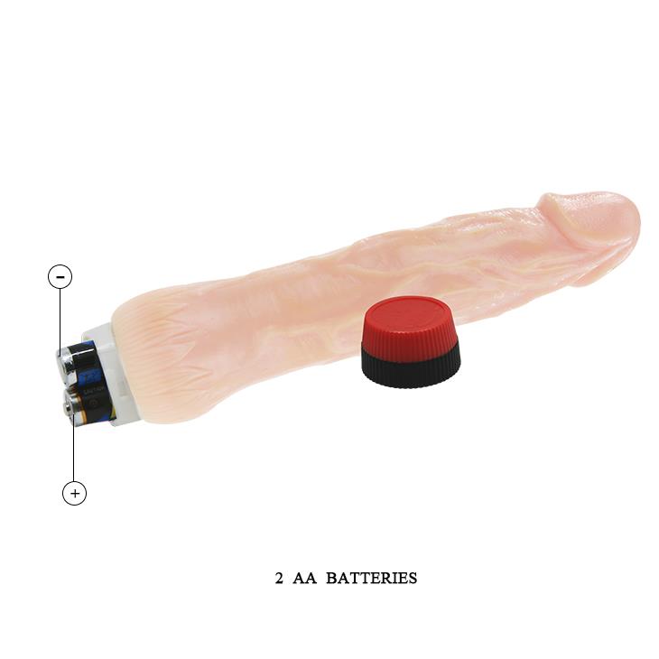 8-Wibrator realistyczny naturalny penis członek 21cm-8