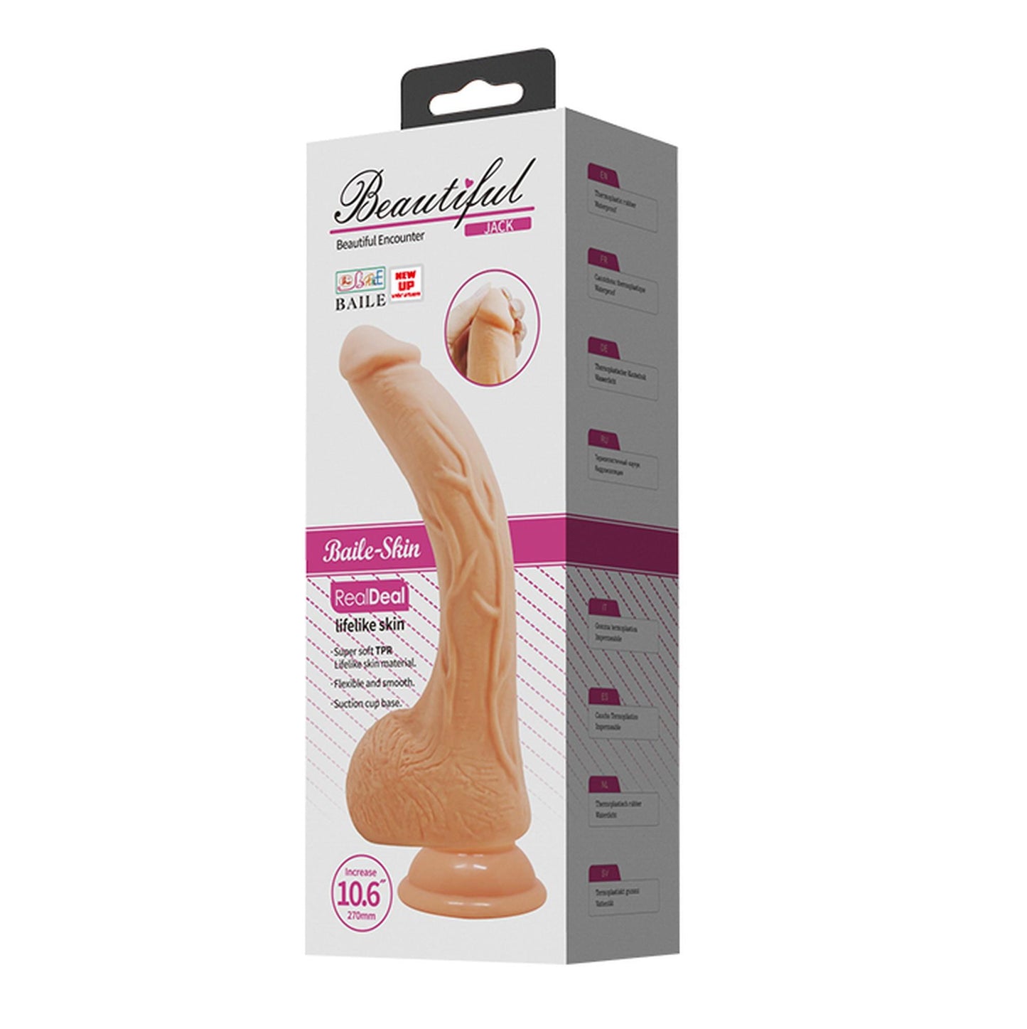 12-Sztuczny penis realistyczne dildo wibracje 27cm-12