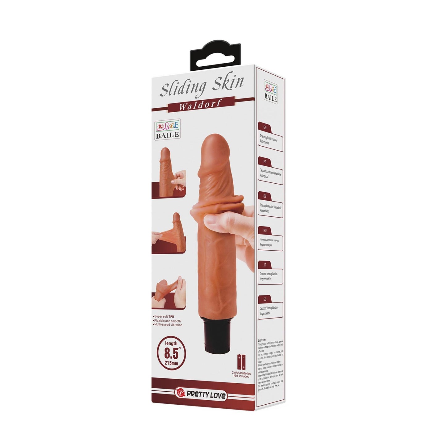 12-BAILE - Waldofr, 8.5"(215mm) Sliding Skin, Vibration-12