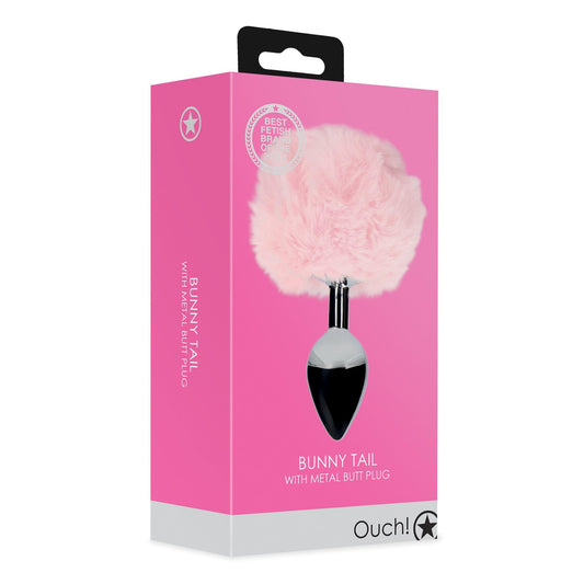 1-Bunny Tail with Metal Butt Plug-1
