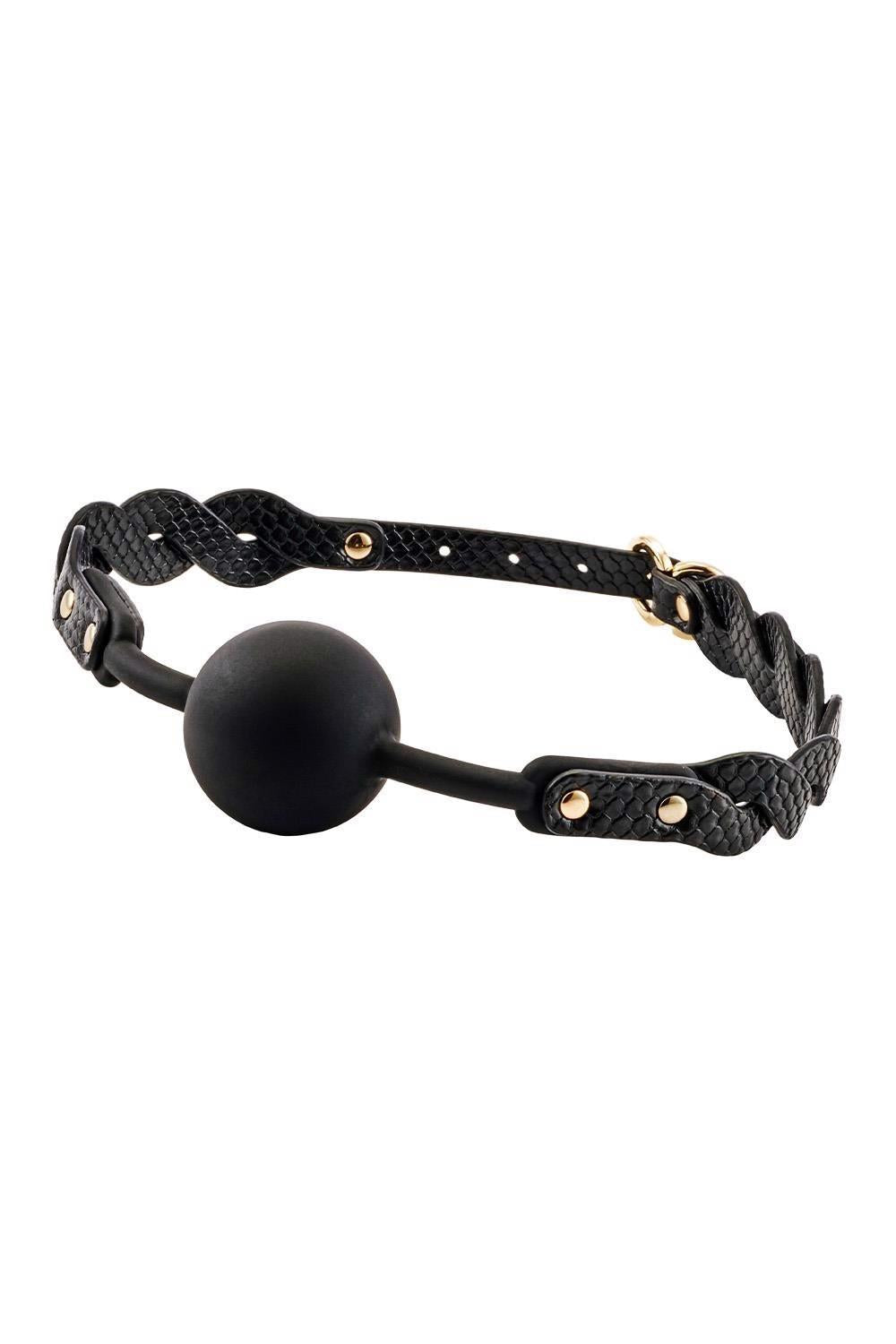 5-Knebel pleciony Moonlight Guilty Pleasure czarny-5
