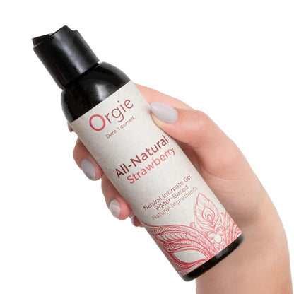 2-Żel intymny naturalny truskawkowy Orgie 150 ml-2