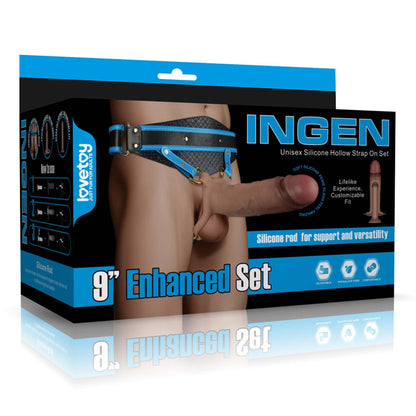 2-Ingen 9'' Enhanced Set L/XL/2XL (Flesh)-2