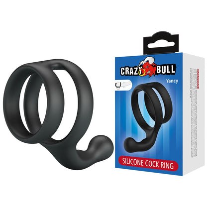 2-Pierścień erekcyjno-mosznowy silikonowy Crazy Bull Yancy-2