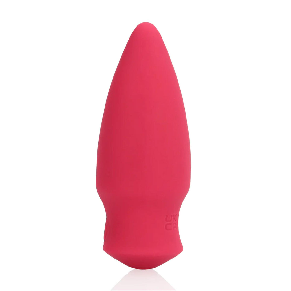 1-Wibrator stożkowy bullet Loveline silikonowy czerwony 7,7 cm-1