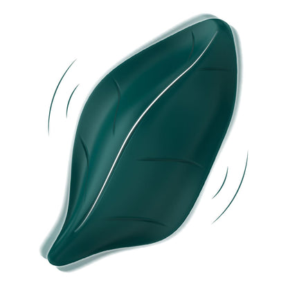3-Wibrator silikonowy Leavess zielony 9 funkcji-3