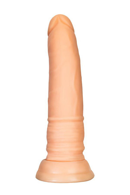 1-Realistyczne dildo A-Toys cieliste z przyssawką 18 cm-1