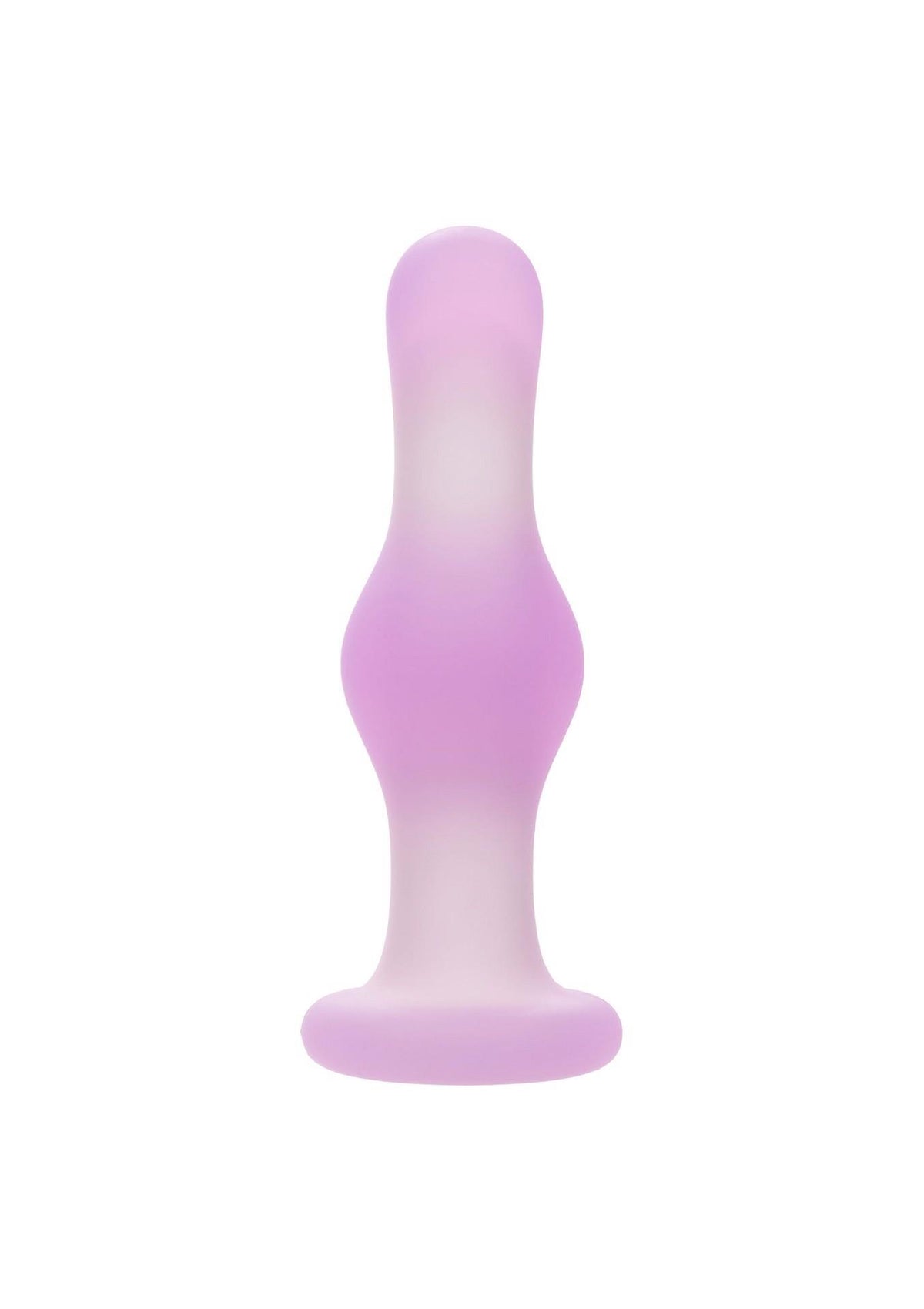 1-Silikonowy wibrujący korek analny Calexotics Lavender Haze fioletowy-1