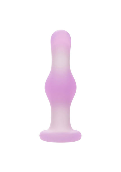 1-Silikonowy wibrujący korek analny Calexotics Lavender Haze fioletowy-1