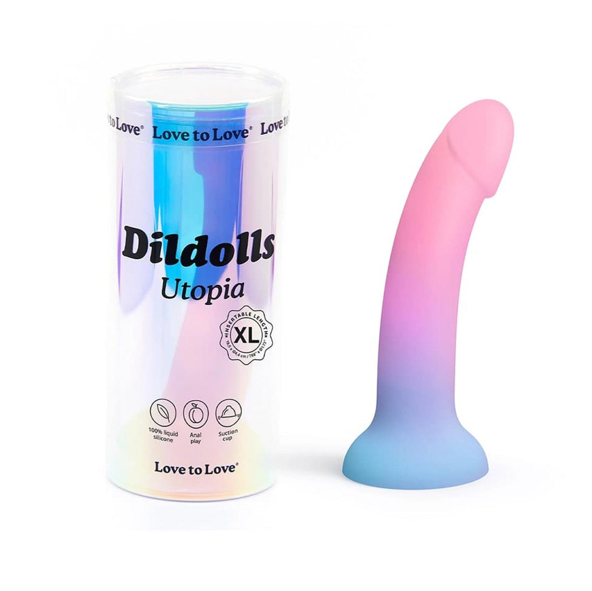 2-Dildo silikonowe Love to Love Dildolls Utopia XL 21 cm-2