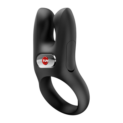 1-Pierścień erekcyjny wibrujący Fun Factory Nos czarny USB 8 cm-1