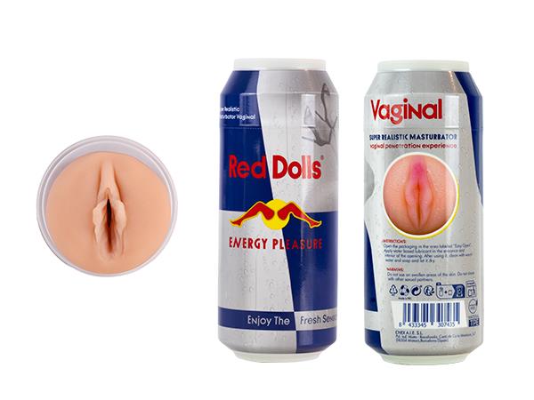 4-Masturbator Red Dolls Cnex Energy Pleasure czerwony-4