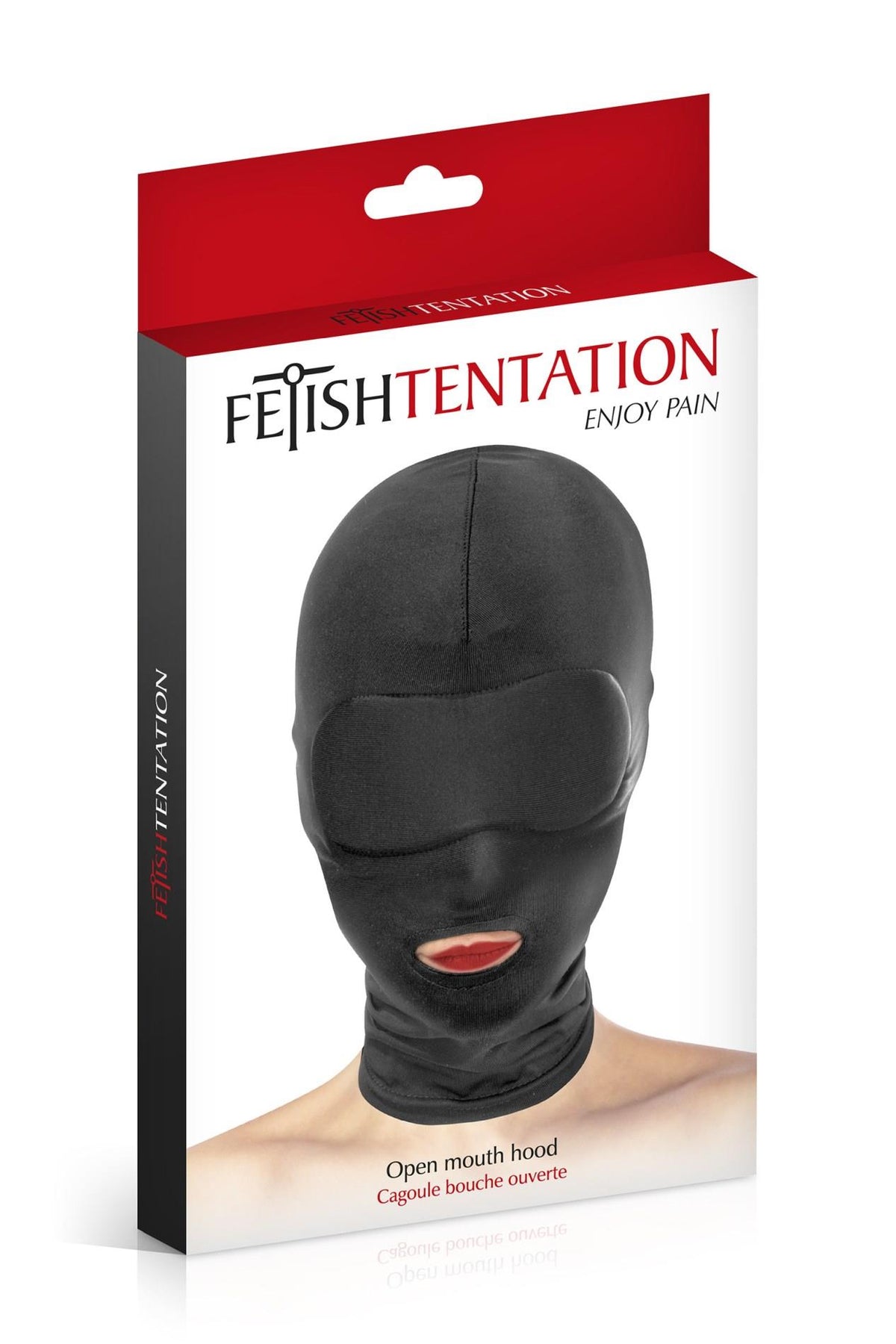 1-Maska BDSM z otworem na usta Fetish Tentation-1